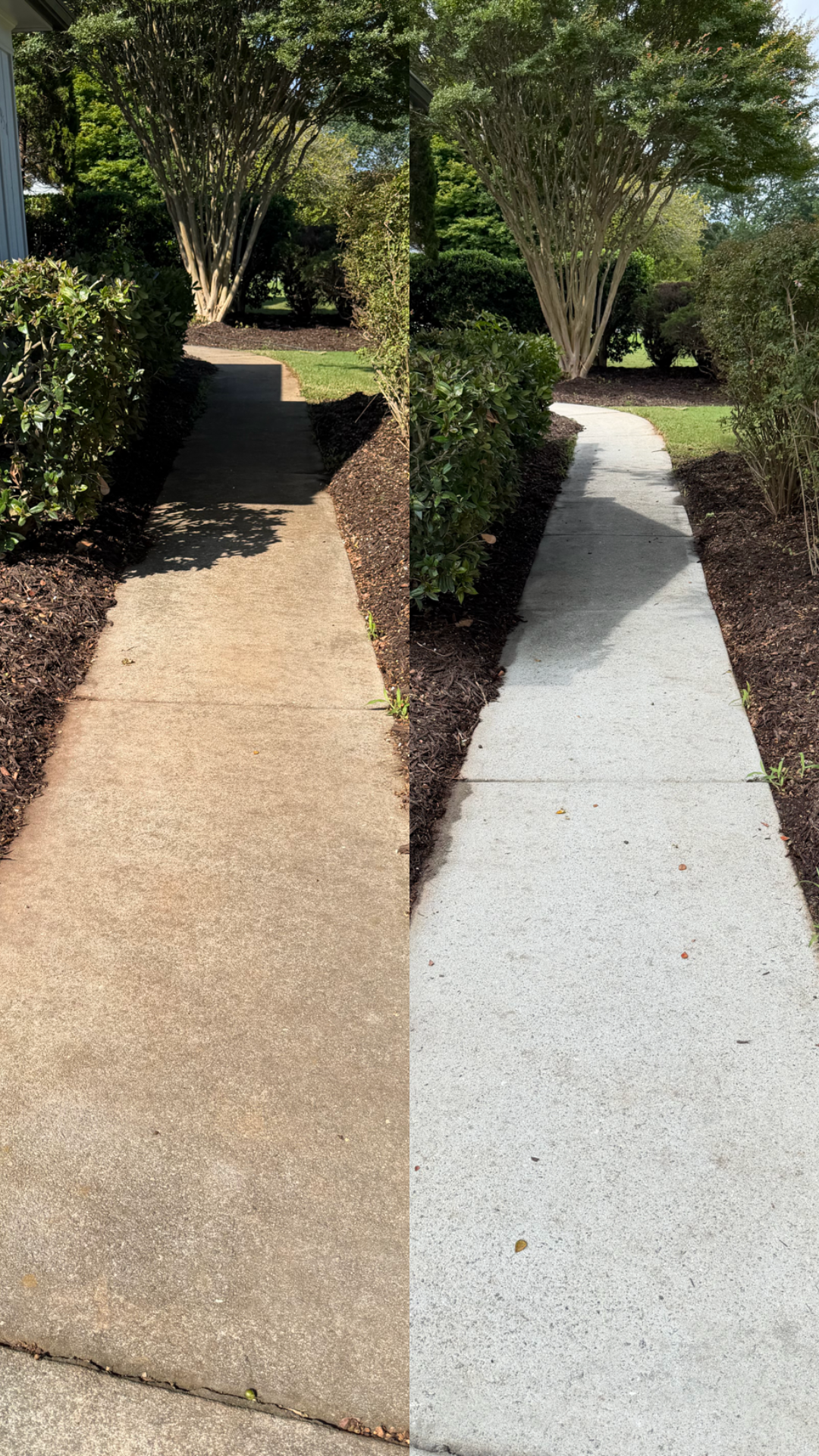 CONCRETE PRESSURE WASHING