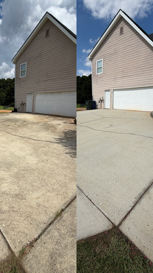CONCRETE PRESSURE WASHING