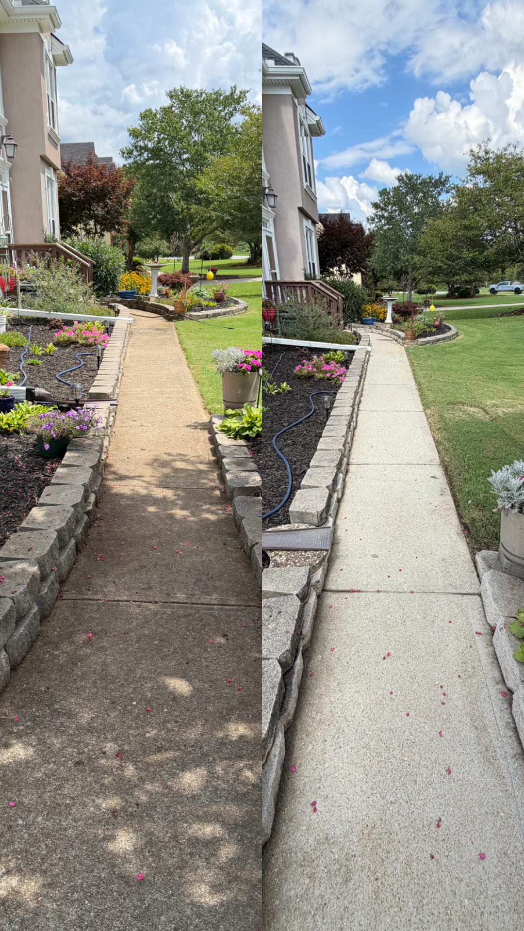 CONCRETE PRESSURE WASHING