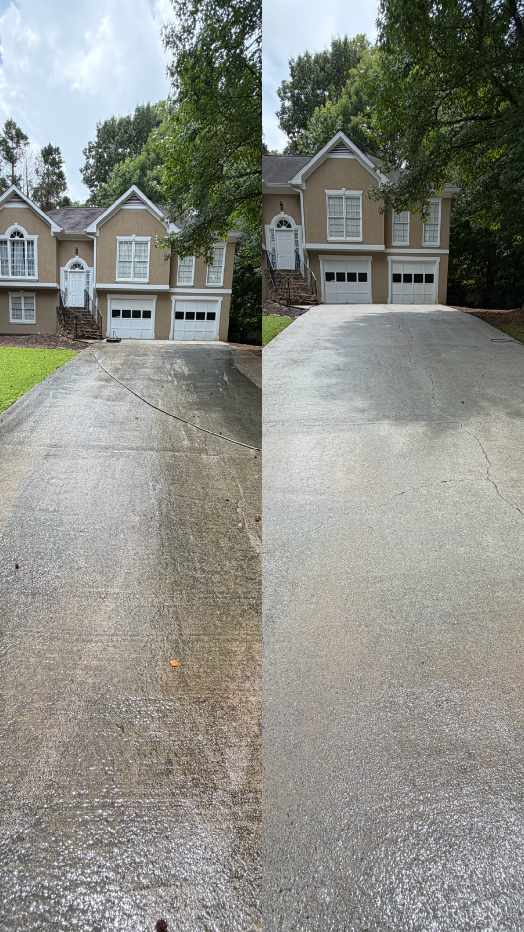 CONCRETE PRESSURE WASHING
